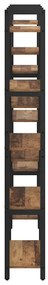 Könyvespolc Régi fa 156 x 25 x 167.5 cm Faanyag