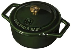 BerlingerHaus Mini öntöttvas fazék (12 cm) Emerald Collection  BH/6502