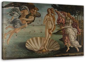 Gario Vászonkép Vénusz születése - Sandro Botticelli, reprodukció Méret: 60 x 40 cm