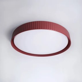Brilagi-LED Fényerőszabályozható mennyezeti lámpa LUCIA LED/60W/230V Ø 59 cm piros + távirányító