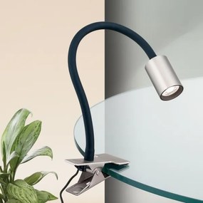 Orion Str 10-489- LED Rugalmas asztali lámpa klipsszel KURT LED/5W/230V ezüst