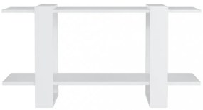 fehér szerelt fa könyvszekrény 100 x 30 x 51 cm