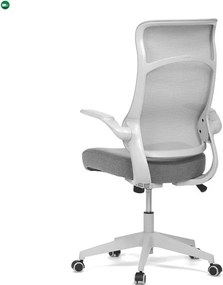 Szürke Hálós Irodai Szék, Hinta Mechanikával. KA-A182 GREY