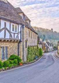 Poszter 64x90cm Kő házikók, Assaf Frank