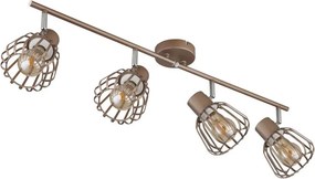 Globo 54663-4 - OLIN spotlámpa 4xE27/40W/230V