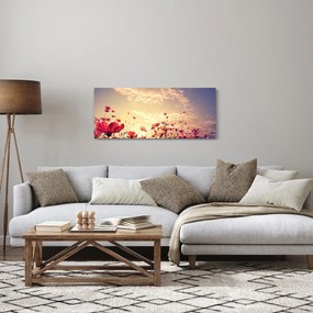 Kép - Rét virágokkal (120x50 cm)
