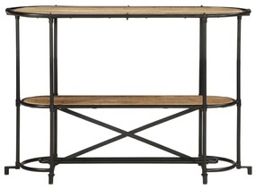tömör nyers mangófa tálalóasztal 110 x 42 x 76 cm