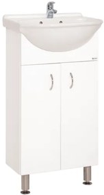 Keramia Pro fürdőszobaszekrény mosdóval 43x34,5 cm fehér PRO45DV