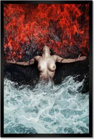 Poszterek keretben 40x60 Csinos nők Csajok Nagymamák