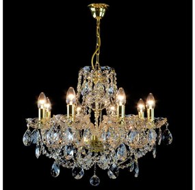 Wranovsky JWZ151082130 - Kristály csillár láncon CLASSE 8xE14/40W/230V