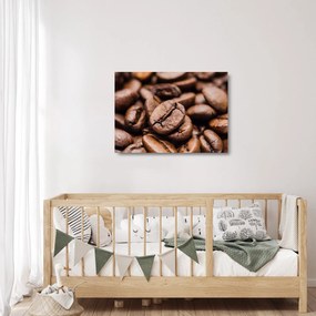 A kávébab képe (üvegen) (70x50 cm)
