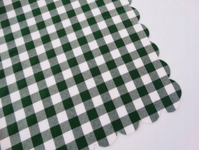 Mg Abrosz Kockás 1x1cm zöld lengyel cipő 80x140cm