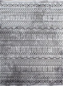 Szőnyeg 200x290 Vintage Ezüst Nappaliba Szürke