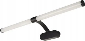 Fürdőszobai Fali Lámpa Led 8W Fekete Tükör Fölé Fali Szekrény