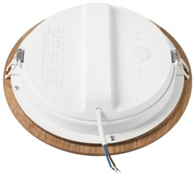 LED Beépíthető lámpa WOODY SPOT LED/23,5W/230V 4000K tölgy ø 23,5 cm