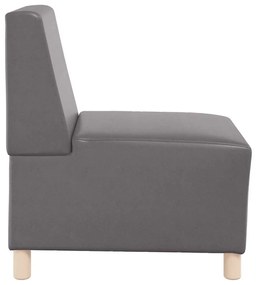 Karfa Nélküli Modularis Kanapé Egység 3 pcs Szürke