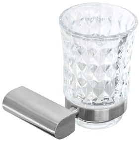 Fürdőszobai pohár Brushed Nickel 322224