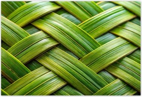 Poszterek 155x105 Zöld fonott Zöld rattan fonott lemez