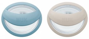 Baba cumi NUK MommyFee 0-9h 2db kék szürke