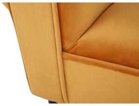 Lóca, Velvet szövet, mézes barna/fekete, BURDA