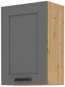 Felső konyhaszekrény Lucid 50 G 72 1F (artisan tölgy + dustgrey). 1045592