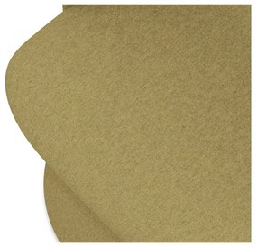 Mustársárga kárpitozott étkezőfotel Kalo – Makamii