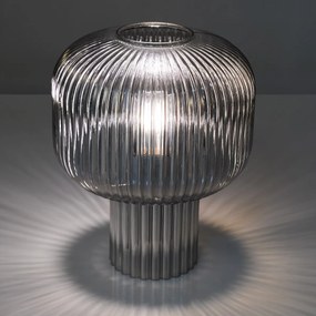 Dar Lighting modern asztali lámpa demarius füstös dardem4210