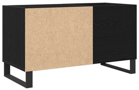 Rekord Szekrény Fekete Tölgy 84,5x38x48 cm Művelt Fa