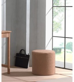 Barna buklé gyerek puff Forrest – Vipack