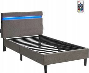 Songmics ágyrács 100x210 cm állítható, robusztus és tartós