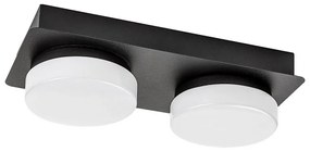 Rabalux 75002 - LED fürdőszobai mennyezeti lámpa ATTICHUS 2xLED/5,5W/230V IP44
