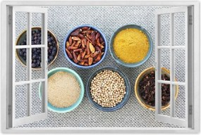 Poszterek 60x40 Természetes fűszerek