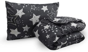 Egész évben használható paplan szett 140x200 cm üreges szálból, 70x90 cm-es párnával DREAM STAR