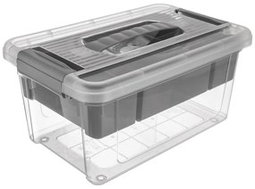 Fedeles műanyag tárolódoboz 35x23x17 cm Multi Stormax – Orion