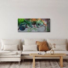 Kép - kaméleon (120x50 cm)