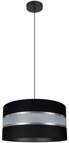 Csillár zsinóron CORAL 1xE27/60W/230V fekete