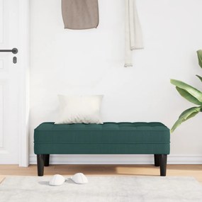 Pad Sötét Zöld 113x57x39 cm Szövet