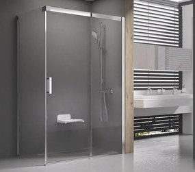 Ravak Matrix zuhanykabin 100x80 cm négyszögletes alumínium fényes/átlátszó üveg 0WPA4C00Z1