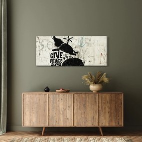 Kép - Slon nad zemou (120x50 cm)