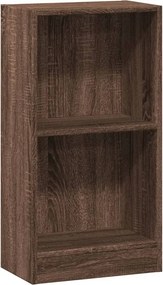 vidaXL barna tölgy színű szerelt fa könyvszekrény 40 x 24 x 76 cm