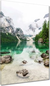 Vászonkép 80x120 Hegyi tó