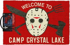 Friday The 13th lábtörlő ajtó alá kókusz külső lábtörlő szőnyeg