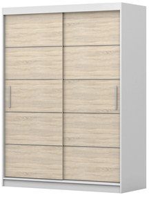 Ruhásszekrény Viola 06 (szonoma tölgy + fehér). 1071541