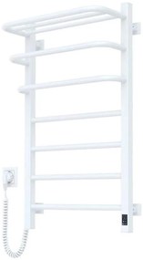 Fürdőszobai elektromos radiátor termosztáttal FORTIS 350W/230V 80,6 cm IP44 fehér bal