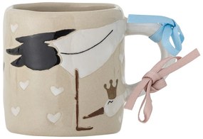 Bézs kerámia gyerek bögre 225 ml Bambino – Bloomingville Mini