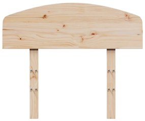 tömör fenyőfa fejtámla 75 cm