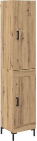 vidaXL Magasfiú Artisan tölgy 69,5 x 34 x 180 cm Faanyag