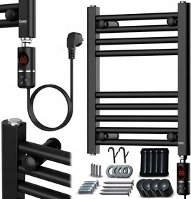 Fürdőszobai Radiátor Elektromos Létra Fali Törölköző Termosztát 300W