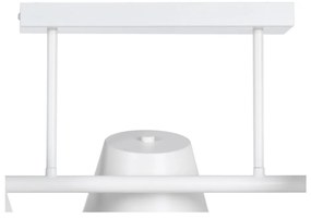 Fehér mennyezeti lámpa 38x62,5 cm Simplico – Ixia