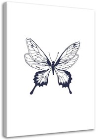 Gario Vászonkép Rajzolt pillangó Méret: 40 x 60 cm
